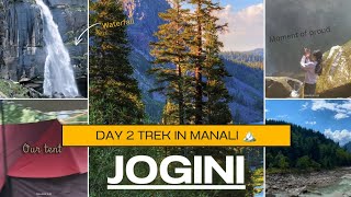 Day 2 in Manali 🏔️  Jogin trek 😇 first trek of my life 💕 [upl. by Fionnula]