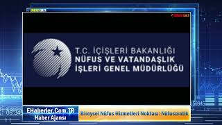 Bireysel Nüfus Hizmetleri Noktası Nüfusmatik [upl. by Vil]