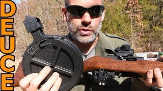 Massive Drum Mag on a Ruger 1022 reviewed by Deuce [upl. by Felicio]