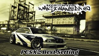 Best Setting PCSX2 Game Most Wanted [upl. by Natanoj]