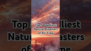 Top 5 Deadliest Natural Disasters of All Time [upl. by Hayikaz]