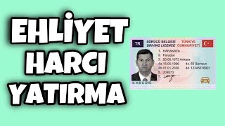 Ehliyet Harcı Yatırma  Ehliyet Harcı Nasıl Yatırılır  Ziraat Mobile  2024 GÜNCEL [upl. by Lytsyrk]