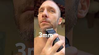 3mm Stubble Beard 5 oclock shadow What size to trim beard [upl. by Eustashe937]