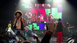 LMFAO Party Rock Anthem and Champagne Shower Live in Minneapolis [upl. by Aihtenyc]