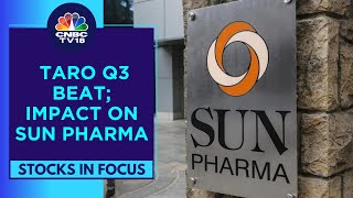 Sun Pharmas Subsidiary Taro Pharma Reports Good Q3 Earnings With Margin At 108  CNBC TV18 [upl. by Leunammi]