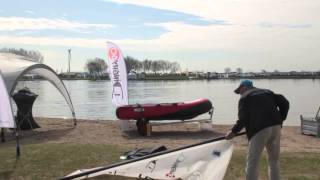 Demonstration how to install DinghyGo the inflatable sailboat [upl. by Narda275]