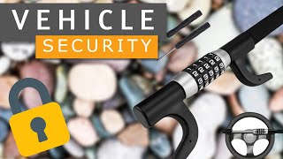 Combination Steering Lock From Tevlaphee  Simple And Effective Vehicle Security vanlife [upl. by Conger961]