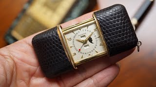 Movado Calendar Ermeto Purse Watch Decor c 1950s [upl. by Kylander]