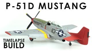 Building Airfix P51D Mustang  Model Aircraft [upl. by Anemolihp58]