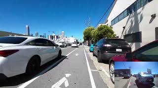 Bike San Francisco Brannan and Embarcadero [upl. by Asenav261]