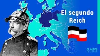 🇩🇪HISTORIA del IMPERIO ALEMÁN Segundo Reich en 12 MINUTOS  El Mapa de Sebas [upl. by Obnukotalo67]