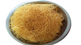 Nylon sev recipeCrispy Besan sev for Namkeen Simple sev recipe [upl. by Peti]