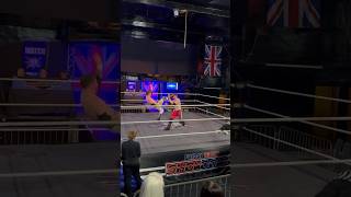 “I killed Gary” wrestling ukwrestling ukw wwe prowrestling aew ref bump claymore kick roh [upl. by Weintrob]