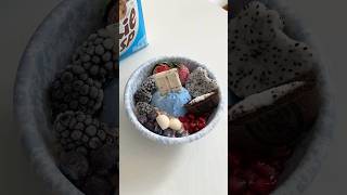 Make yogurt bowl with me asmr food asmrfood satisfying yogurt healthyfood breakfast shorts [upl. by Ednalrym]