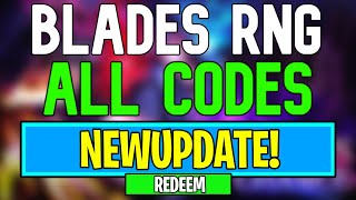 New Blades RNG Codes  Roblox Blades RNG Codes June 2024 [upl. by Acinimod108]