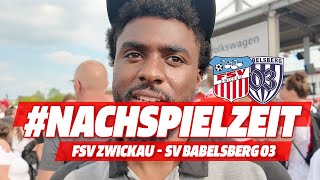 FSV TV  NACHSPIELZEIT  FSV Zwickau  SV Babelsberg 01 01 33 Spieltag [upl. by Hampton879]