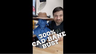 Completed Cad Bane Bust 3D Printed  300 Shorts [upl. by Yenar968]