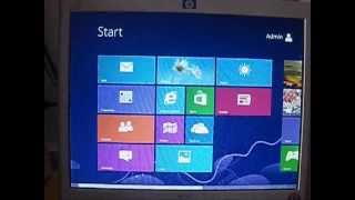 Windows 8 on Pentium E5300 26 Ghz 2 gb ram Geforce 9400 GT [upl. by Spark]