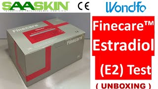 Wondfo Finecare™ Estradiol E2 Rapid Quantitative Test  UNBOXING  W247  FIA Test Kit [upl. by Swaine103]