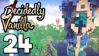 Minecraft Decidedly Vanilla ▫ Most EXPENSIVE Build EVER S4 Ep24 [upl. by Carrie]