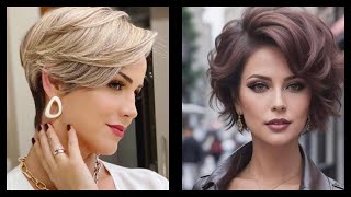 Modernos CORTES DE CABELLO Que son Tendencia para MUJERES de Toda edad 💇‍♀️Cabelos Fashion [upl. by Terraj]