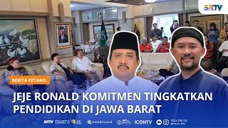 JEJERONALD KOMITMEN TINGKATKAN PENDIDIKAN DI JAWA BARAT [upl. by Vittoria442]