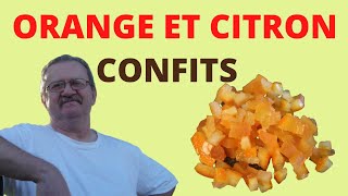 ORANGE ET CITRON CONFITS [upl. by Lemieux46]