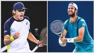 Khachanov 🇷🇺 vs De Minaur 🇦🇺 ATP 500 Vienna semifinale 26102024 [upl. by Nyahs]