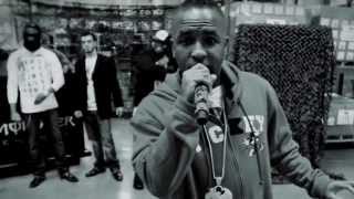 Tech N9ne Krizz Kaliko and Ces Cru Perform Unfair at Strange Music HQ [upl. by Yahc969]