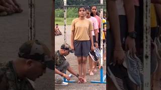 Ssc gd physical height test kaise hota hai shorts [upl. by Rafaelof]