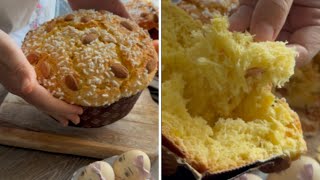 Artisanal panettone for Easter This is The perfect dough  Only in 4 hours [upl. by Acinoreb231]