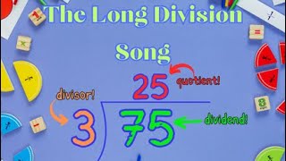 The Long Division Song  Long Division Steps  Long Division Song for Kids  Silly School Songs [upl. by Hubbard]