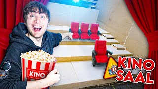 PRIVATES KINO selber BAUEN Echter Kinosaal [upl. by Ddart133]