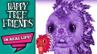 😊 Untooned HTF 9  Flaky in Real Life  happy tree friends cartoons in real life [upl. by Analed]