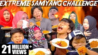 KALAH SAMPE NANGIS  EXTREME SAMYANG CHALLENGE HALAL TERRUSUH  Gen Halilintar [upl. by Oiluig]