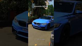 Meanwhile BMW ☠️ explore bmw automobile motivation bmww car race mumbaicars porsche [upl. by Anaoj]