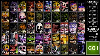 TEXT TO SPEECH CHAT PLAYING FNAF ULTIMITE CUSTOM NIGHT [upl. by Aley]