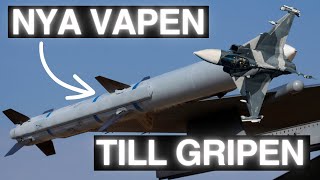 NYA VAPEN TILL GRIPEN Stridspilot reagerar [upl. by Ted]