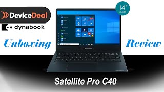 Dynabook Satellite Pro C40 Business Laptop  Review amp Unboxing [upl. by Htenywg]