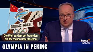 Winterspiele im schlimmsten Überwachungsstaat der Welt  heuteshow vom 04022022 [upl. by Vod]