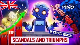 Crypto Scandals and Triumphs Delios 180M Theft amp Australias Bitcoin ETF Success [upl. by Annay895]