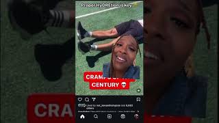 Kneecaps formed a new nation 😩😅 reactionvids funnycomments sports injury greenscreen [upl. by Kathi]