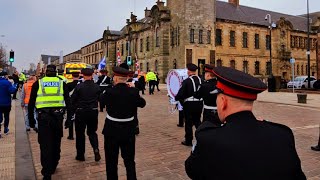 Pride of the Rock Flute Band Dumbarton 09032024 [upl. by Trebliw271]