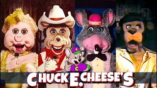 Top 10 Extinct Chuck E Cheese Animatronic Characters amp History [upl. by Alban]