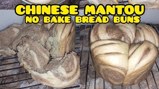 CHINESE MANTOU RECIPE  STEAMED BREAD BUNS mfalh chinesmantou [upl. by Marjy]