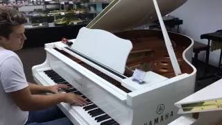 Amazing pianist in music store [upl. by Magas332]