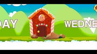 Days Name for kids days Name for kids viral My video please subscribe [upl. by Mochun]