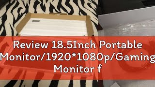 Review 185Inch Portable Monitor19201080pGaming Monitor for Switch XBOX PS4 Phone Laptop [upl. by Ikim708]