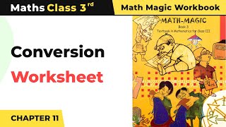 Conversion  Jugs and Mugs Worksheet  Class 3 Maths Chapter 11  202425 [upl. by Gnel]