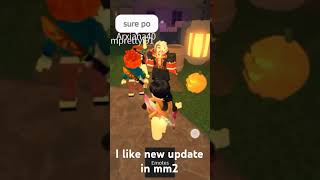 I like new update in mm2roblox mm2 mm2roblox halloween [upl. by Nagar]